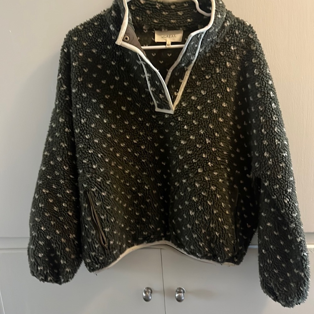 The Great. Countryside plush pullover